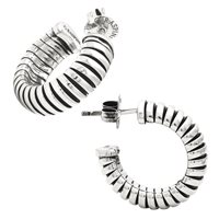 Pendientes Giovanni Raspini Mujer TUBOGAS in Plata 12535